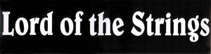 Lord of the Strings Bumper Sticker