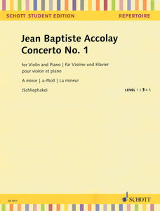 Accolay-Concerto-No-1-Violin-Music
