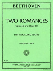 Beethoven-Two-Romances-Op.40-and-Op.50-for-Viola-and-Piano