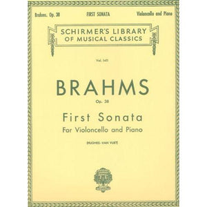 Brahms-First-Sonata-Op38-Schirmer's-Library-of-Musical-Classics-Cello