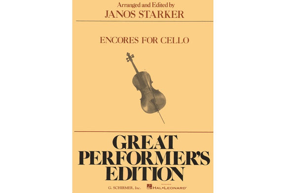 Starker-Encores-for-Cello-Music