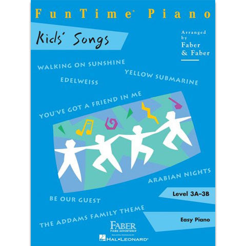 Faber-FunTime-Piano-Level-3A-3B-Kids-Songs