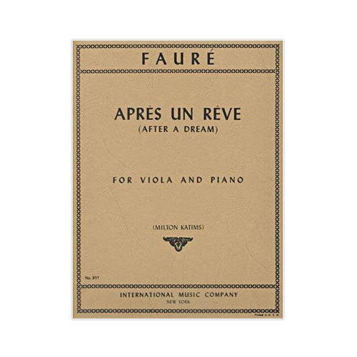Faure-Apres-Un-Reve-(Afer-a-Dream)-for-Viola-and-Piano