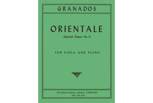 Granados-Orientale-(Spanish-Dance-No.2)-for-Viola-and-Piano