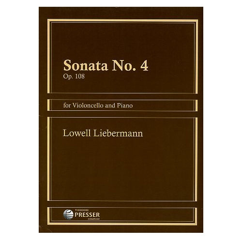 Liebermann-Sonata-No-4-Opus-108-Violoncello-Cello-Music-Presser