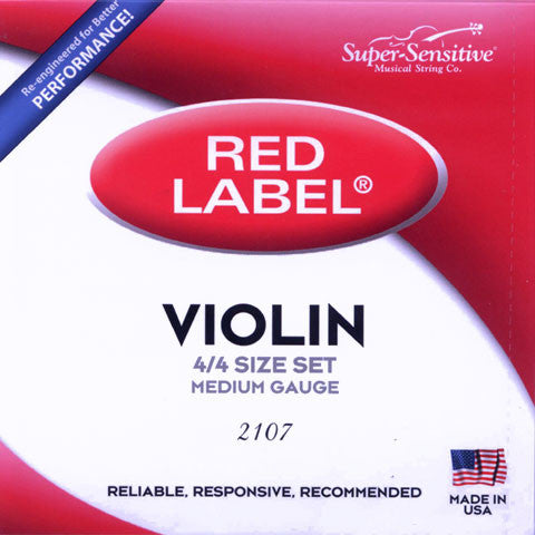 Strings-Super-Sensitive-Red-Label-Violin